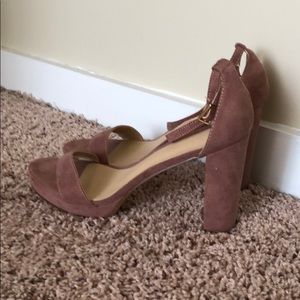 ❕NEVER WORN ❕Super cute, Mauve color heels